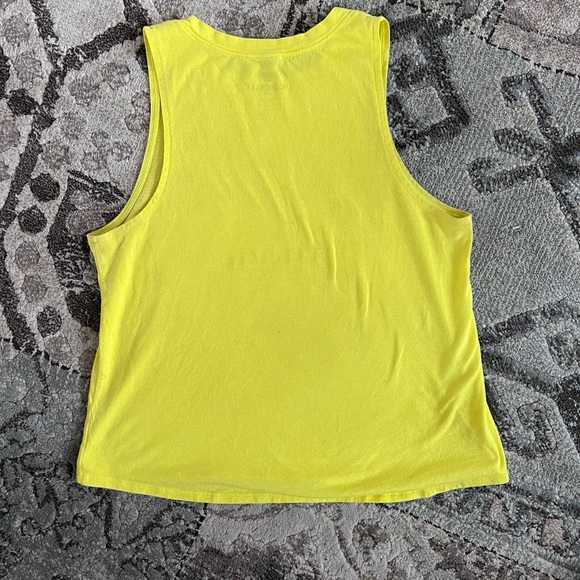SoulCycle Yellow Puzzle Tank (perfect condition) - Picture 2 of 4